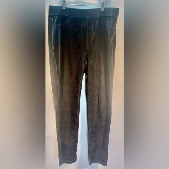 NWT GLORIA VANDERBILT PULLON SKINNY KNIT CORDUROY MID.RISE SIZE MEDIUM - Picture 1 of 6